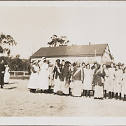 BA953/70: Unidentified group at Seaforth Boy's Home, Gosnells, 1926-1932